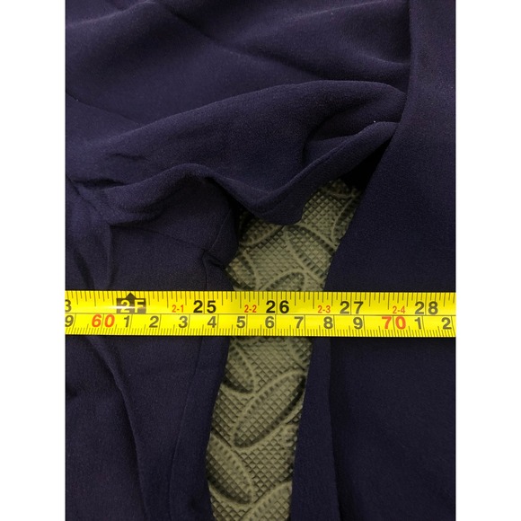 Eileen Fisher 100% Silk Button Down Shirt Womens XL Purple Long Sleeve Blouse - Picture 5 of 8